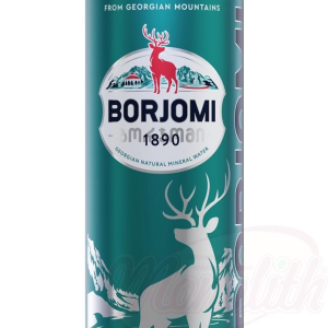 BORJOMI“ Prírodná minerálna voda s pridaným oxidom uhličitým