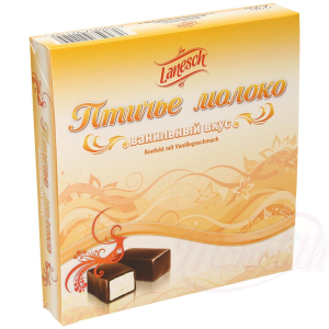 Penové cukrovinky s vanilkovou príchuťou "Ptičie Moloko"