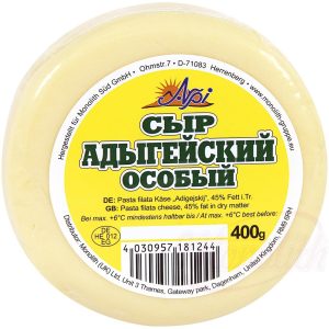 Syr Pasta filata "Adigejskij" 45 % tuku v sušine