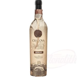 Červené víno "CRICOVA" Merlot z Moldavska, suché