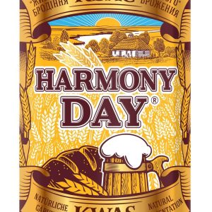 "HARMONY DEŇ" nealkoholický sladový nápoj "kvas", pasterizovaný. Prirodzené kvasenie