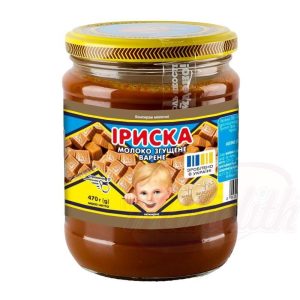 Varené kondenzované mlieko "Iriska"
