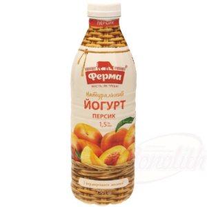 Jogurtový výrobok s broskynovou príchuťou 750g