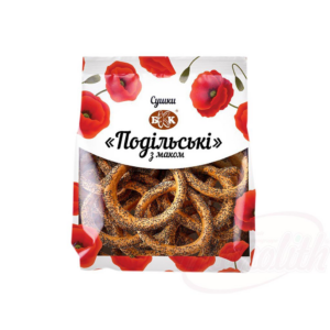 Kváskové pečivo krúžky "Podilsky" s makom 250g