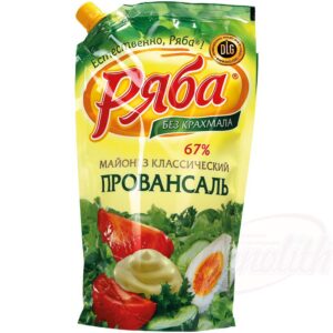 Šalátová majonéza "Ryaba-Klassicheskiy Provansal 420ml
