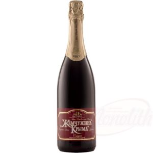 Šumivé víno z Ukrajiny "Perla Krymu " červené 12,5% obj. 0,75L