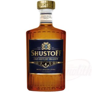 Brandy "Shustoff 4 stars" 40% obj. 0,5L